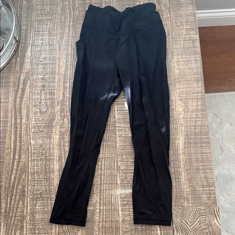 Women’s Black cropped Leggings Lululemon